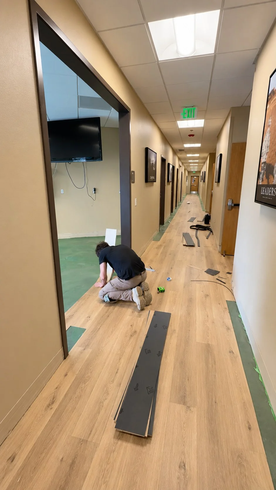 How we run a commercial job
