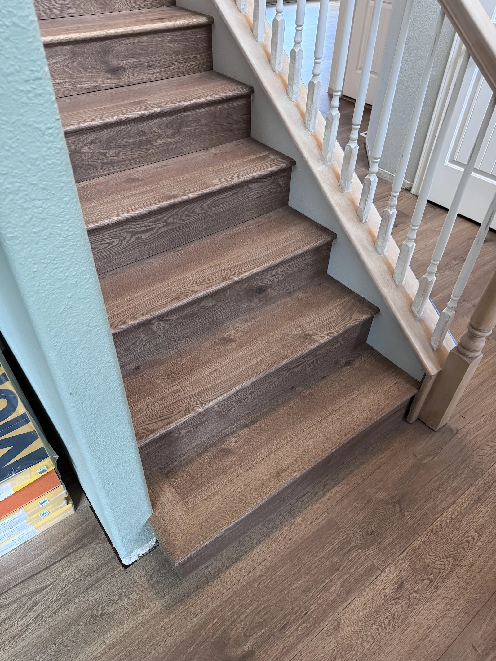 How we install laminate stairs cleanly